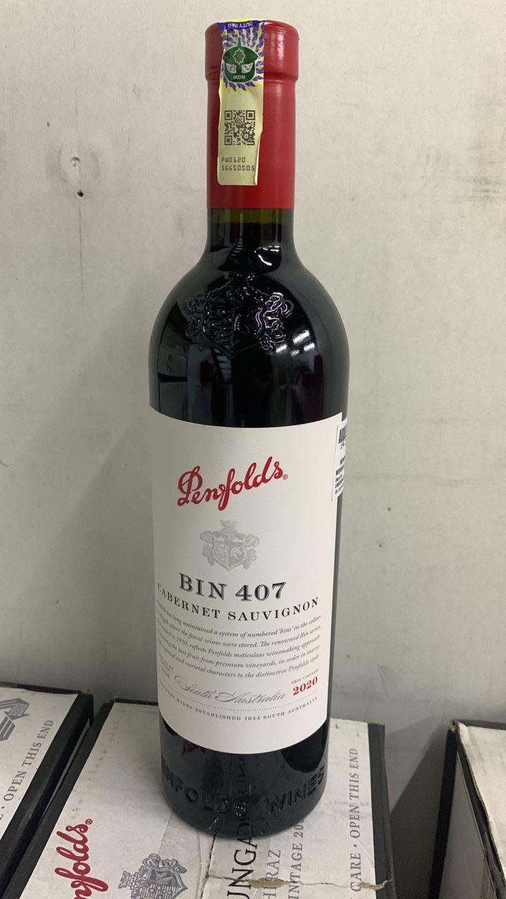 penfolds 407 vintage 2020