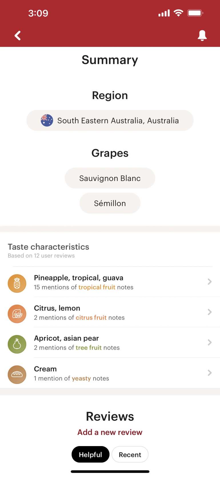 Rothbury Estate Premium Selection Sémillon Sauvignon Blanc Wine Depot